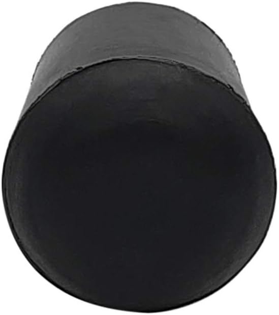 Flyshop 4 Pieces 14mm Rubber Chair Leg Caps Round, Non-Slip Protective Caps for Chair Legs, Floor Protectors, Noise Reduction, Durable Foot Covers, Black Furniture Feet Gliders