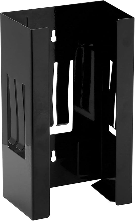 AIRTOON Magnetic Glove Dispenser, Disposable Gloves Box Holder, Glove Holder for Wall Mount, Magnetic Glove Box Holder, Black