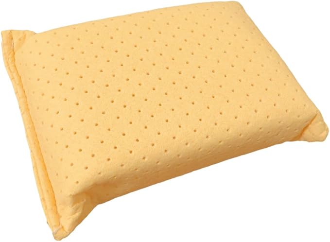 Evelots Car Windshield Cleaner Chamois, 4 Pack, Window Glass Defogger Sponge, Yellow