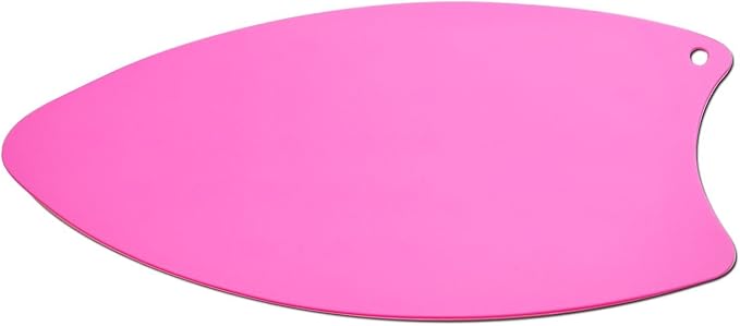Bringsine Silicone Iron Rest Pad for Ironing Board Hot Resistant Mat(Hot Pink)