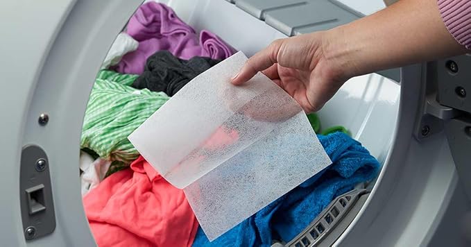 4 in 1 Laundry Dryer Sheets (6.4"x9") 1000 PCS,Household Premium Fabric Softener Fresh Scent,Made in USA,Drive Clothes Ultra Soft,Reduce Static Cling,Help Repel Pet Hair,Easy Dispenser Box Packaging