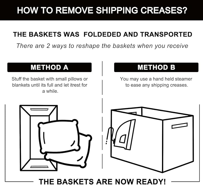 OIAHOMY Storage Basket, Woven Baskets for Storage, Cotton Rope Basket for toys,Towel Baskets for Bathroom - Pack of 3, Black & Brown