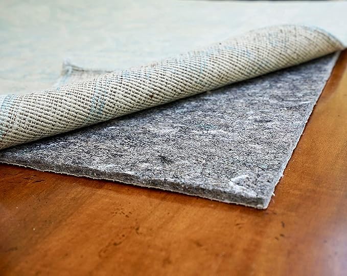 RUGPADUSA - Dual Surface - 2'x5' - 1/4" Thick - Felt + Rubber - Non-Slip Backing Rug Pad - Safe for All Floors
