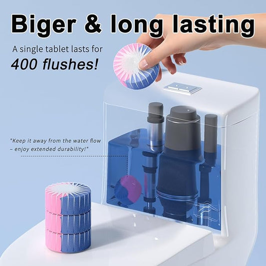 Automatic Toilet Bowl Cleaner Tablets,Toilet Cleaner Tablets For Tank,Bathroom Cleaner For Tank