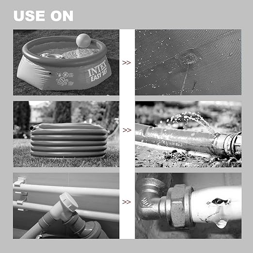 White RV Roof Sealant Tape, 6" x 10' Waterproof Repair Seal Tape – Extra Thick, UV-Resistant, Weatherproof Patch for Permanent Leak Sealing on RVs, Trailers, and Mobile Homes