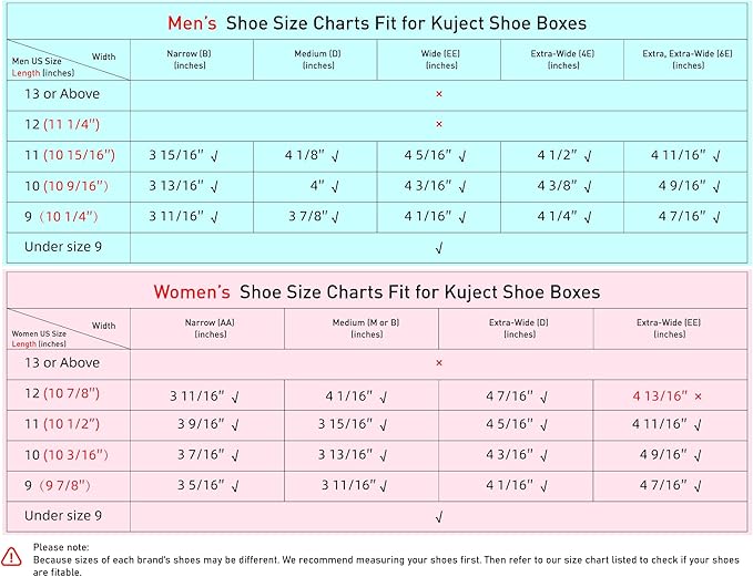 Kuject X-Large Shoe Storage Boxes Organizers Clear Plastic Stackable 12 Pack, Shoe Rack & Holder Substitute, Sneaker Containers, Toy Storage Organizer Bins for Entryway, Closet, Under Bed, Black