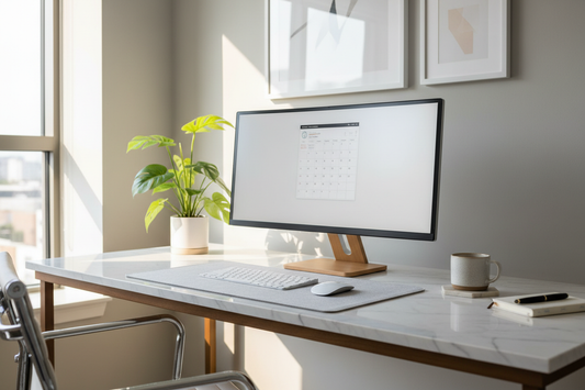 How to Keep Your Home Office Clean and Productive