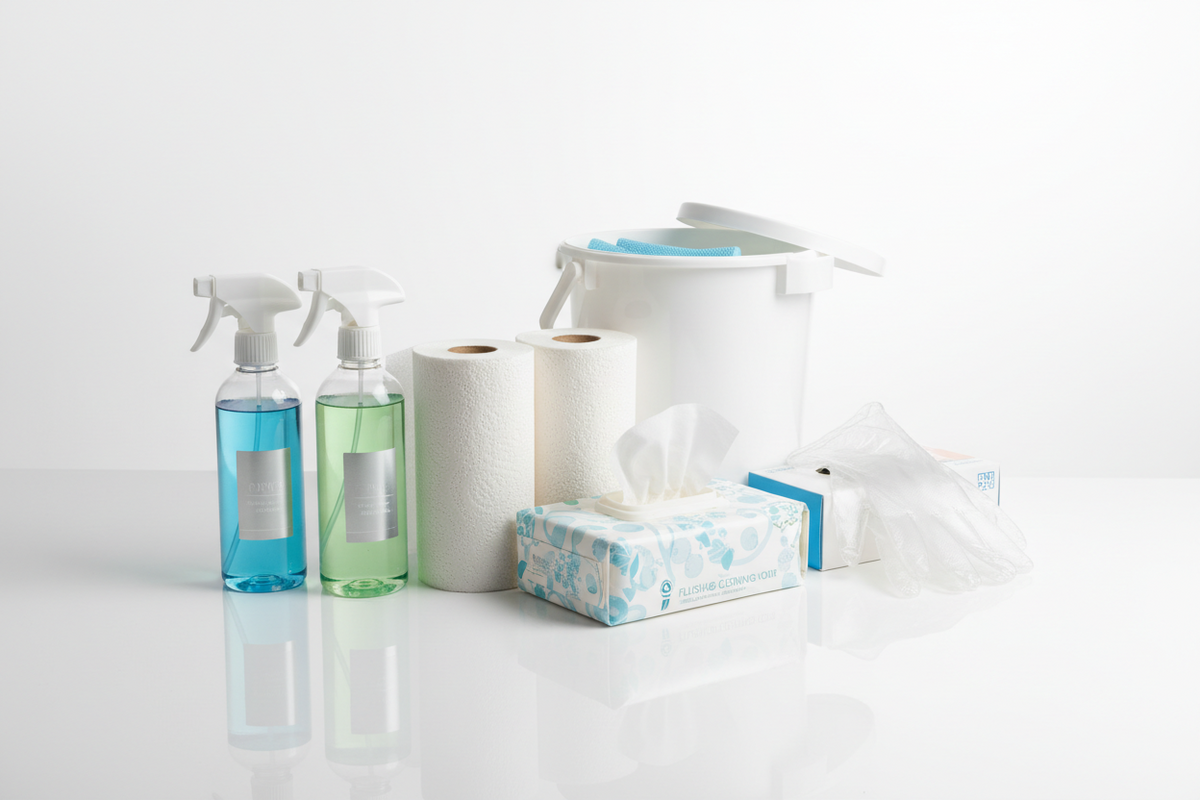 Cleaning Paper & Plastic Products