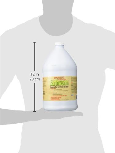 Earthworm® Drain Cleaner - Drain Deodorizer - Natural and Safer for Families - One (1) 1 Gallon bottle