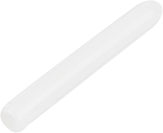 uxcell 20pcs Rubber End Caps 1.3mm ID Vinyl Round Tube Bolt Cap Cover Thread Protectors White