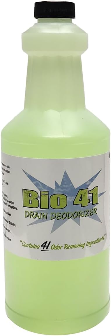 Drain Deodorizer- Odor Eliminator - Commercial Drain Deodorizer - Neutralizer Sewer Gas Smell Remover – 32 Ounce