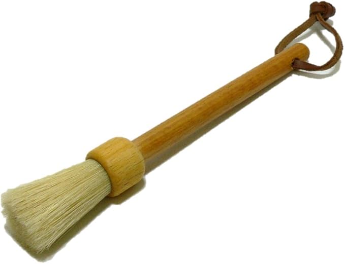 Valentino Garemi Cleaning Brush for Dusting Vintage Collection Picture Frames Genuine Bristles Made in Germany