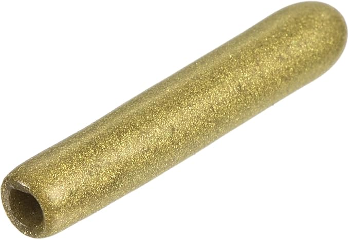 uxcell 20pcs Rubber End Caps 2mm ID Vinyl Round Tube Bolt Cap Cover Thread Protectors Gold