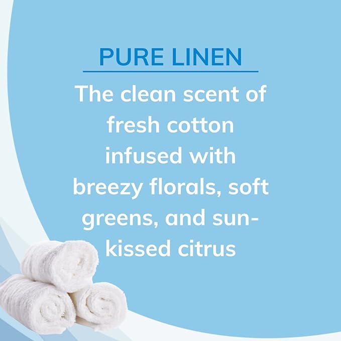 Citrus Magic Odor Absorbing Solid Air Freshener, Pure Linen, 8-Ounce, Pack of 6, 6 Count