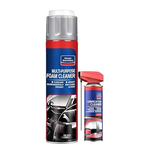 Glodway Car Care Pack Includes Silicone Seal Lubricants 10 OZ and Leather Cleaner 21.98 OZ