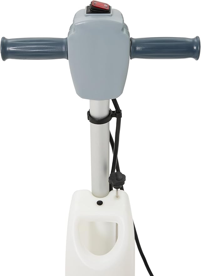 10" Heavy-duty Multi-Functional Floor Buffer Polisher Machine - Clean, Buff, Scrubb and Polish with Ease! Ideal for Carpets Too! Includes Optional Solution Tank, 2 Brushes and 3 Scouring Pads
