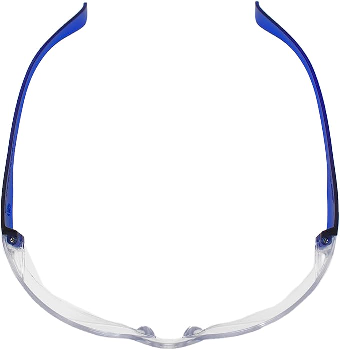 BISON LIFE Safety Glasses - Scratch Resistant Wrap Around Eyewear, Polycarbonate ANSI Z87.1 Impact Resistant Lens