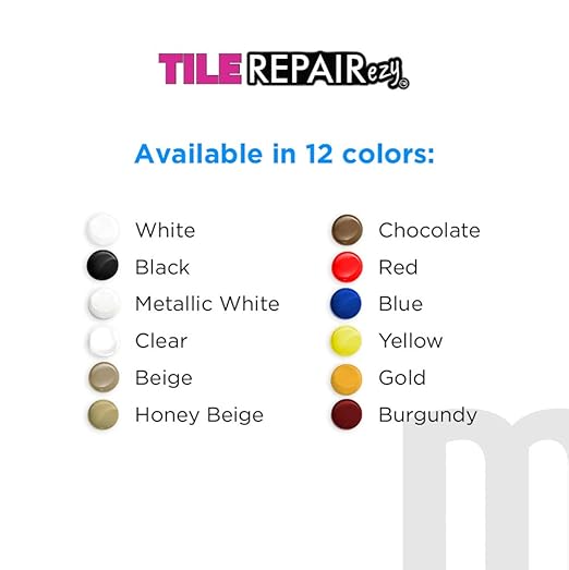 MagicEzy Tile Repairezy Bright Range - Ceramic Tile Chip Repair Fillers and Kits (Beige Kit)