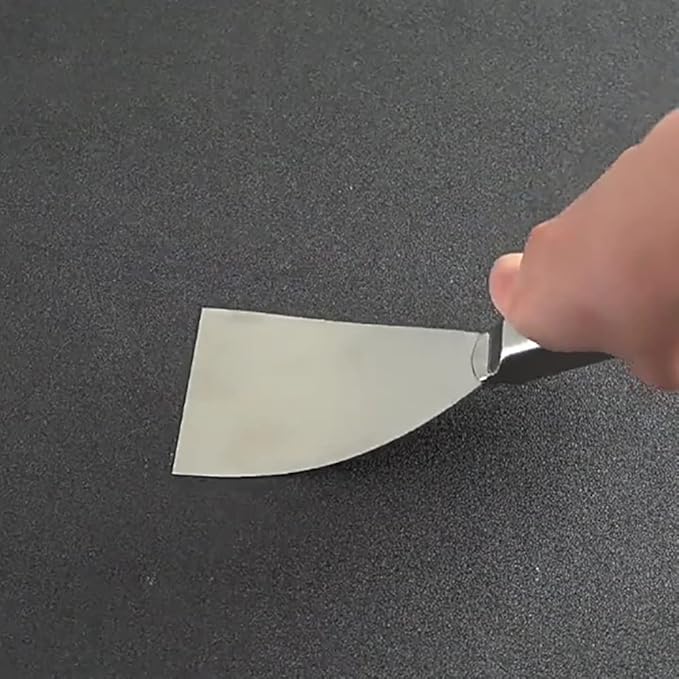 Flex All Stainless Steel Joint Knife Putty Scraper,4-Inch Professional Grade 420 stainless steel, All-Metal, Precision Ground Edge Putty Knife Tape Knife (4")