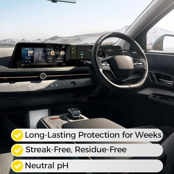 Micromolecular Anti-Fog Coating Wiper–Keeps Your Windshield Clear & Fog, Car Anti-Fog Agent with Applicator, Magic Gem Coating Glass, Anti Fog for Car Windshield,Windows,Mirrors,Glasses (2PCS)