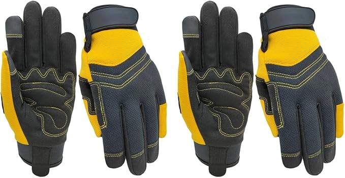 Thorn Proof&Puncture Resistant Gardening Gloves with Grip,Garden Gloves for Women, Leather Work Gloves,Gifts