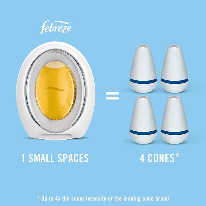 Febreze Small Spaces Air Freshener - Linen & Sky (Pack of 6) 6