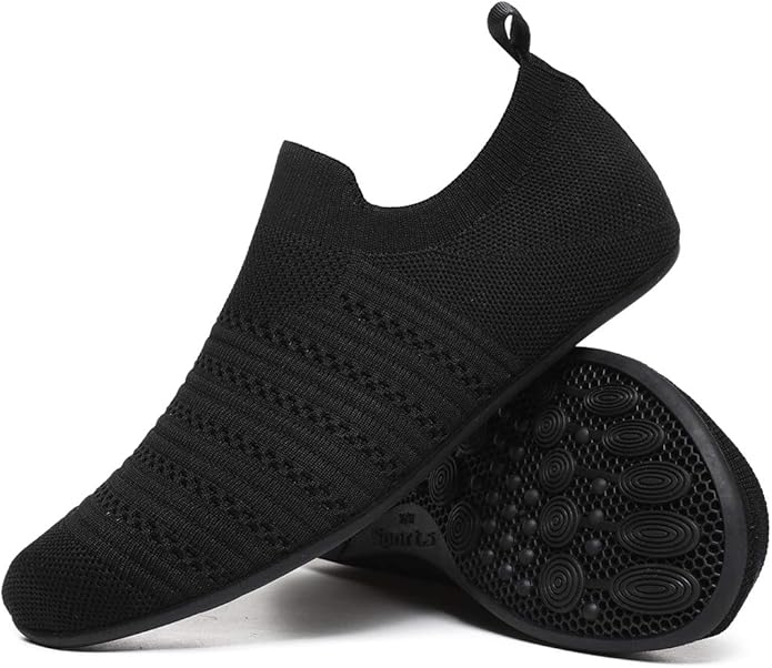 Adult Indoor House Slippers Socks Lightweight Non Slip Grip House Home Shoes for Women Men