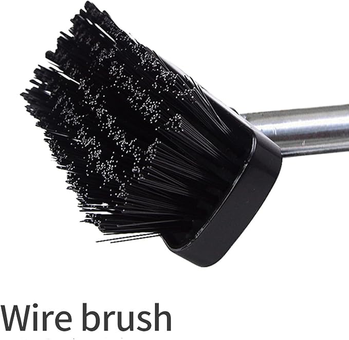 Push Broom Brush Stiff Bristles Floor Cleaning Brush Multi-Purpose Scrubber Brushes for Bathroom Bathtub Tile Floor Deck Patio