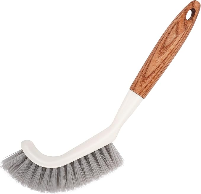 Crevice Cleaning Brush, Hard Bristle Grout Brush Gap Cleaner Tool for Tight Groove Spaces, Kitchen, Bathroom, Sliding Shower Door, Faucets Corners, Tiles, Sink and Windows Track