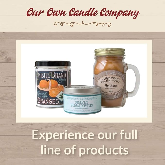 Our Own Candle Company Premium Wax Melt, Banana Nut, 6 Cubes, 2.4 oz (4 Pack)
