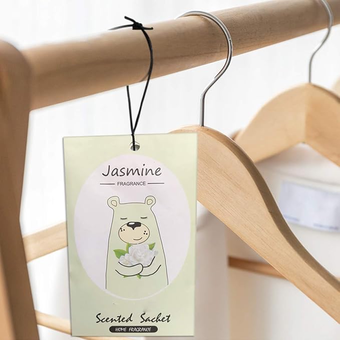 14 Packs Jasmine Scented Sachets Bag for Drawer and Closet Xmas Gift 15 Scents Optional