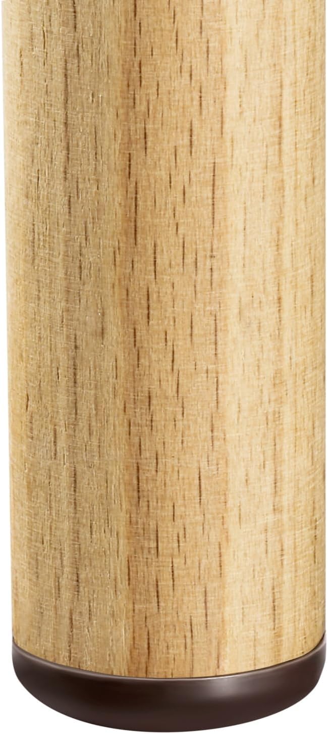 Furniture Glides Sliders-Furnigear PTFE (Teflon) Chair Leg Movers Sliders for Carpet and Hardwood Surface - Move Your Furniture Easily & Safely - Best Floor Protector (1-1/2", Brown-12pack)