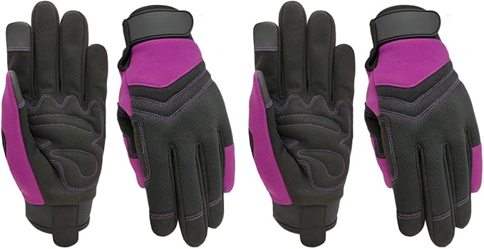 Thorn Proof&Puncture Resistant Gardening Gloves with Grip,Garden Gloves for Women, Leather Work Gloves,Gifts