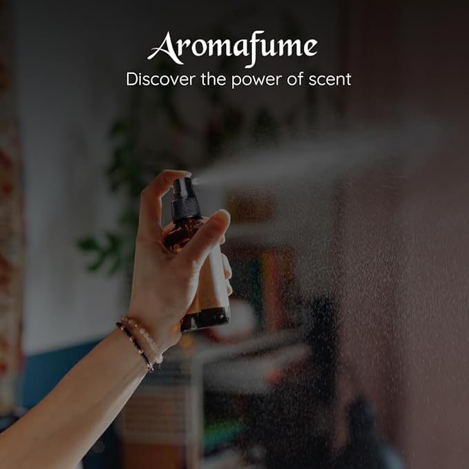 Coconut Room, Linen & Pillow Spray by Aromafume | 100ml/3.38 fl oz | with Pure Coconut Essential Oil | Aromatherapy Spray for Relaxation, Sleep & Stress Relief | Mist for Bedding, Fabrics