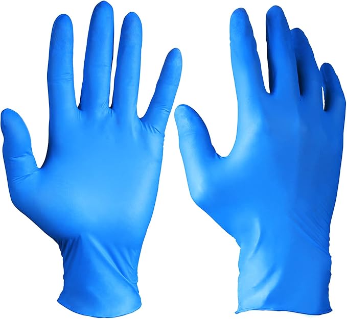 PEIPU Nitrile Disposable Gloves，Powder Free, Cleaning Service Gloves, Latex Free