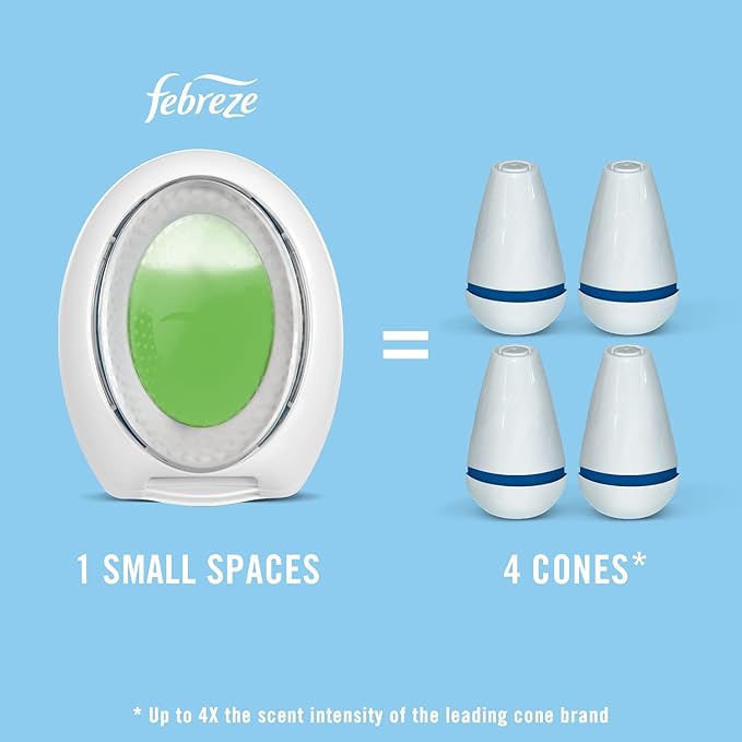 Febreze Small Spaces Air Freshener Limited Edition Scents (Winter Spruce, 2 Pack)