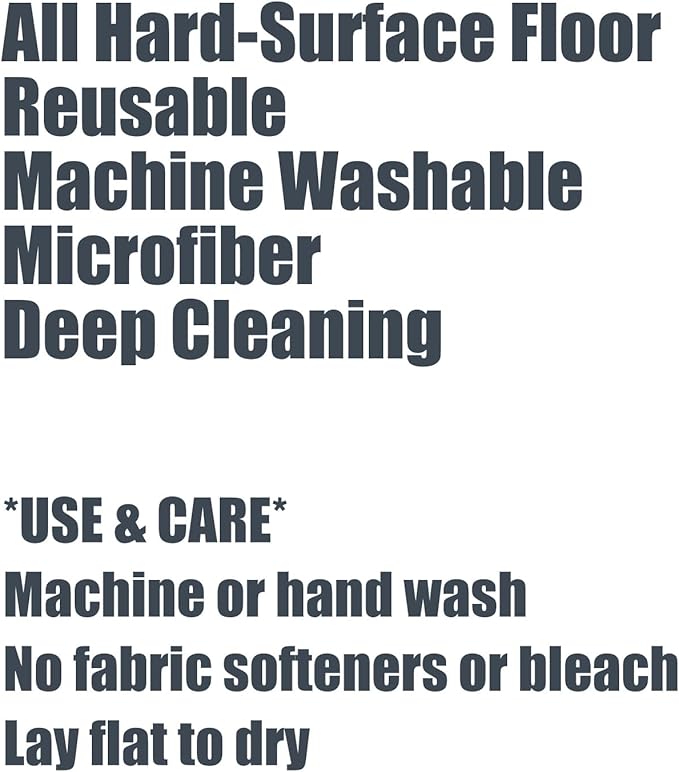 Mop Replace Head [ 3 Pack ] Mop Refills Compatible with Triangle Spin Mop, Made of Microfiber, Deep Cleaning Machine Washable and Easy-to-Replace