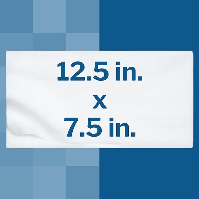 McKesson Washcloth Wipes for Adults, Scented (3 Pack, 288 Washcloths) Disposable Wash Cloths for Body - No-Rinse Formula with Snap Lid - Good for Incontinence and Elderly - 96 Wipes Per Pack