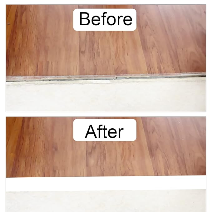 Floor/Door Flat Transition Strip & Self Adhesive Floor Vinyl Floor Edge Trim Laminate Floor Gap Covering Joining Strip