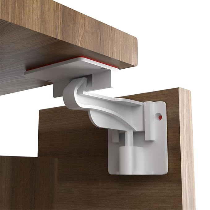 Cupboard Locks for Children - Child Safety Locks, Baby Proofing Drawer Kit Latches - No Drilling - Non Magnetic Child Proof Kitchen Cabinet Lock for Babies - Childproof - 10 Pack