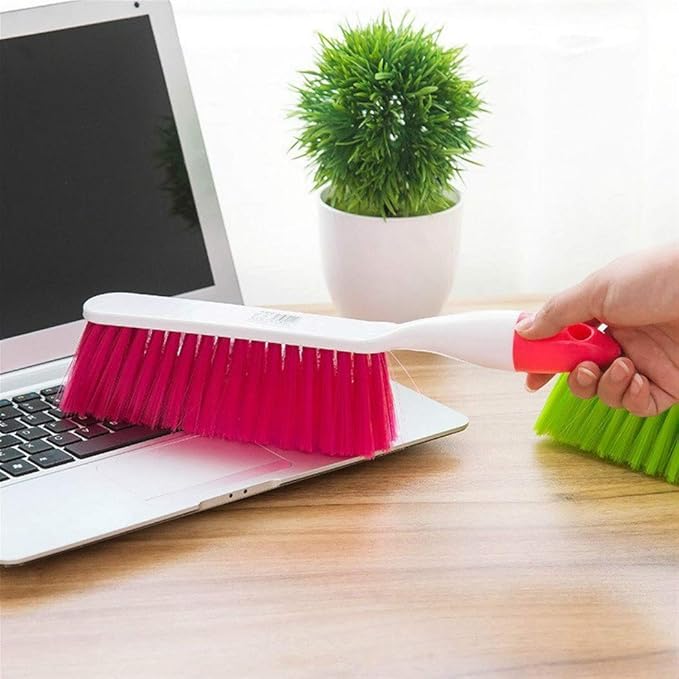 Counter Duster Bed Sheets Debris Cleanin Hand Broom Cleaning Brushes Soft Bristles Dusting Brush for Cleaning Car/Bed/Couch/Draft/Garden/Furniture/Clothes,3PCS