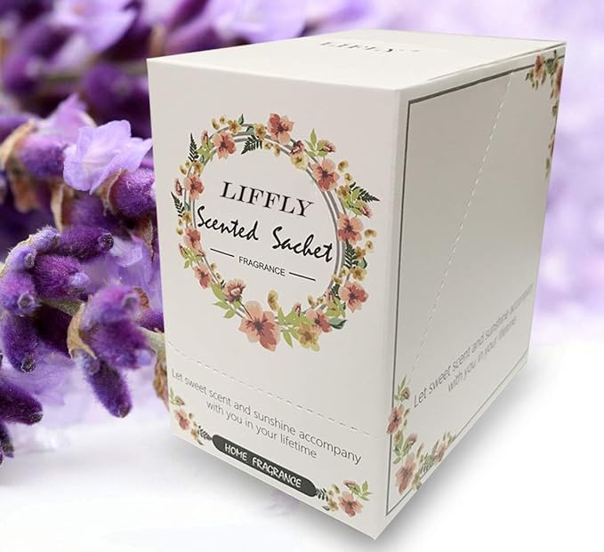 13 Scents Scented Sachets for Drawers and Closets Air Freshener Home Fragrance Sachet Total 14 Packs Gift Box