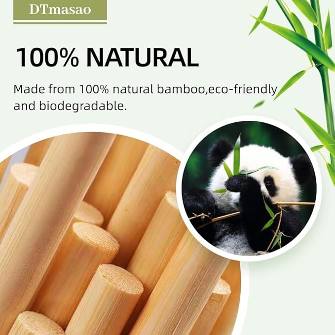 1/2 x 12 Inch 50 PCS Square Dowel Rods Wood Sticks Wooden Dowel Rods Unfinished Bamboo Sticks - for Crafts,Home Decor, Model Making and DIYers