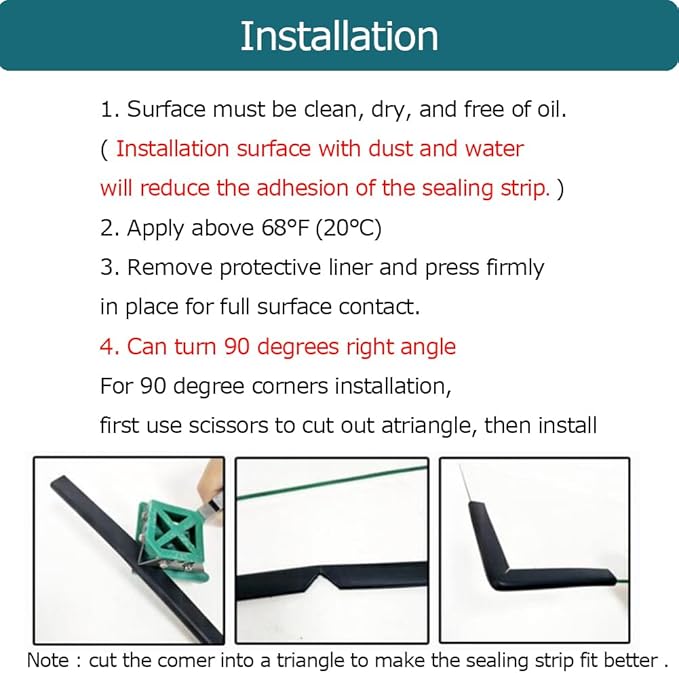 Rubber Edge Trim Black, U Channel Rubber Seal Strip with Self-Adhesive Tape, Metal Edge Protector Fit for 0.15", 25Ft