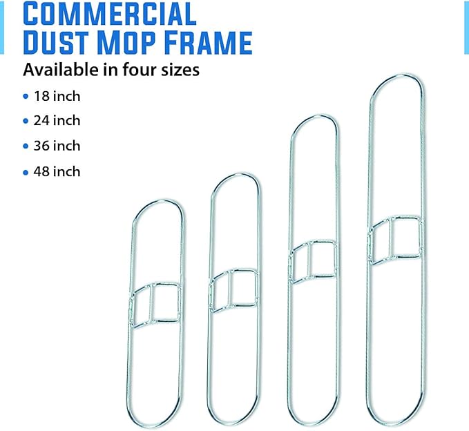 Kleen Handler 24 Inch Commercial Dust Mop Frame (12 Pack)