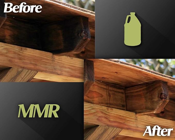 Bad Axe MMR Instant Mold Stain and Mildew Stain Remover - Professional Strength, Contractor Grade Cleaning Solution, Professional Quality Formula, Odor Removal, 1 Gallon (2)