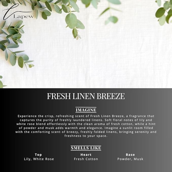 Fresh Linen Breeze Carpet Freshener Powder Refill 36 oz | Powerful Odor Eliminator for Home | Upholstery Deodorizer | Carpet Deodorizer | Pet Urine | Cat Litter Box