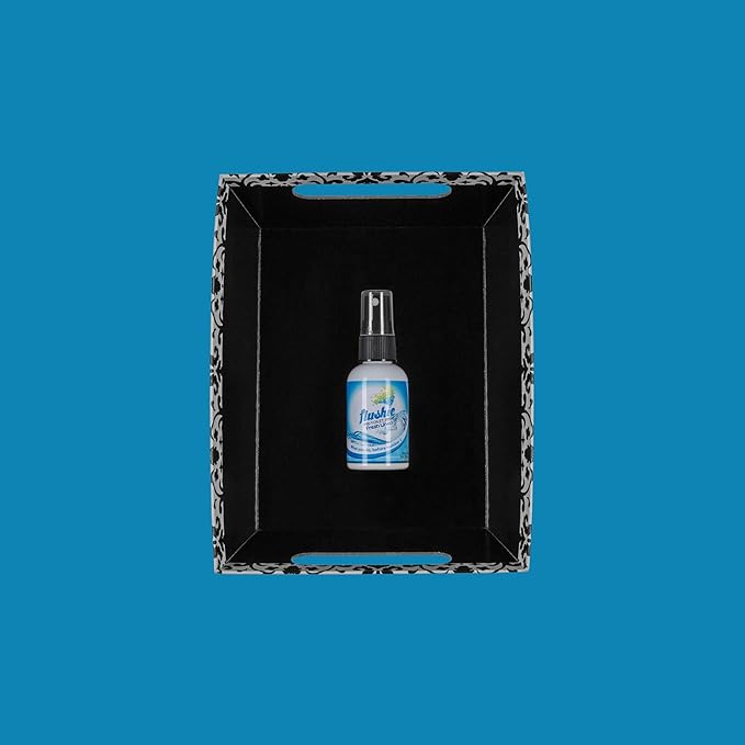 Flushie Pre-Toilet Sprays for Poop Travel Size Toiletries Bathroom Spray for Poop Spray for Toilet Deodorizer Traveling Essentials Poop deodorizer Poop Odor eliminator (Linen, 16oz 1pack)