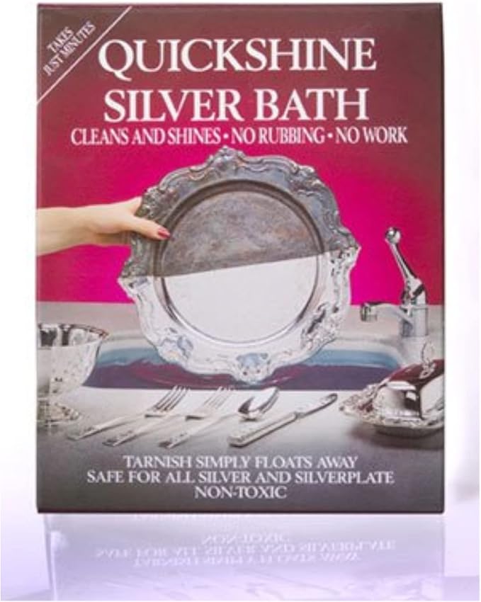 Quickshine Silver Clean And Shine Bath