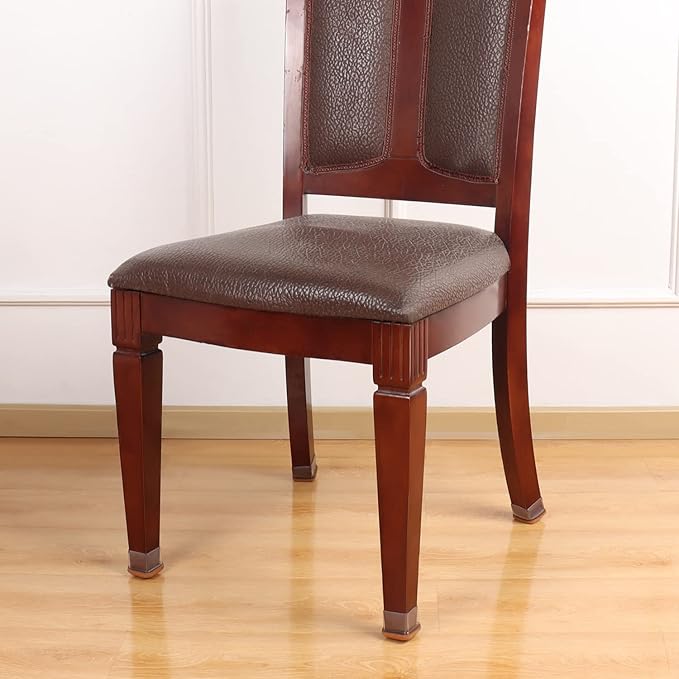 Ezprotekt Chair Leg Floor Protectors for Hardwood Floors, Felt Furniture Pads, Silicone Felt Furniture Leg Pads Caps Covers for Table Desk Sofa No Scratches and Reduce Noise (M Fit: 0.75" - 1")